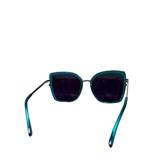 DIFF sunglasses oversized cateye turquoise Clarisse - Picture 7 of 16